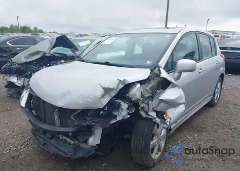 2011 Nissan Versa 1.8Sl из США, поврежденный, VIN 3N1BC1CP7BL403416